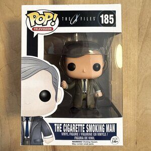 FUNKO POP TELEVISION CIGARETTE SMOKING MAN #185 X-Files NIB Never Opened Vaulted